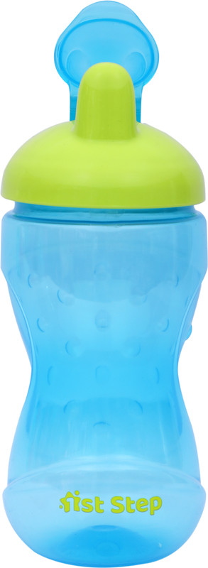 1st Step BPA Free Anti-Spill Hard Spout Baby Sipper/ Sippy Cup - 360 ml(Blue)