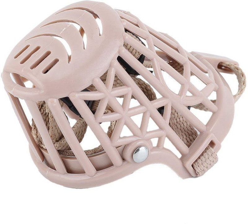 Nema Dog Adjustable Basket Protection Mouth Cage - Small Small Other Dog Muzzle(Brown)
