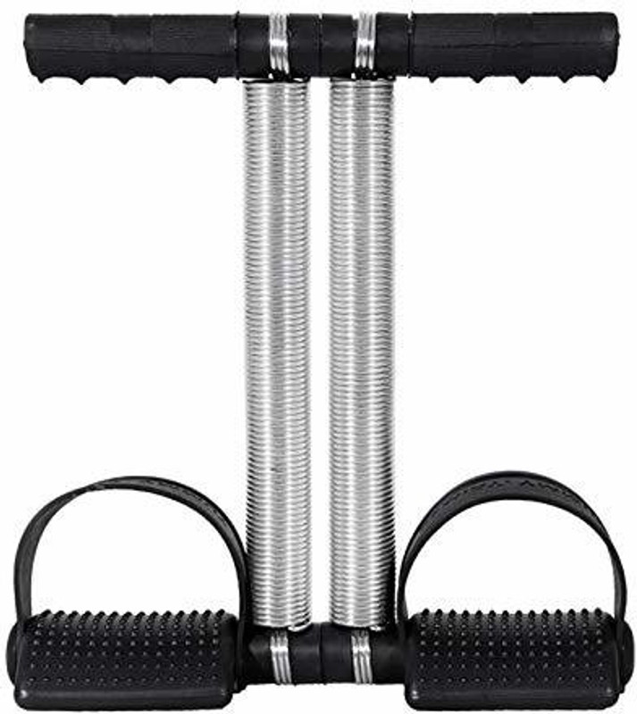 AMBEVILLA Double Spring Heavy Quality RED Pedal Tummy Trimmer for Men & Women Ab Exerciser(Multicolor)