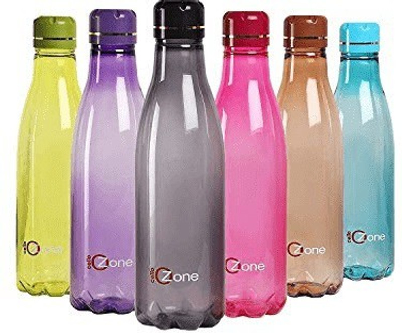 cello O'NE 1000 ml PET Bottle(Pack of 6, Multicolor)