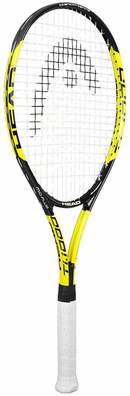 Head Ti-1000 Yellow, Black Strung Tennis Racquet(Pack of: 1, 290 g)