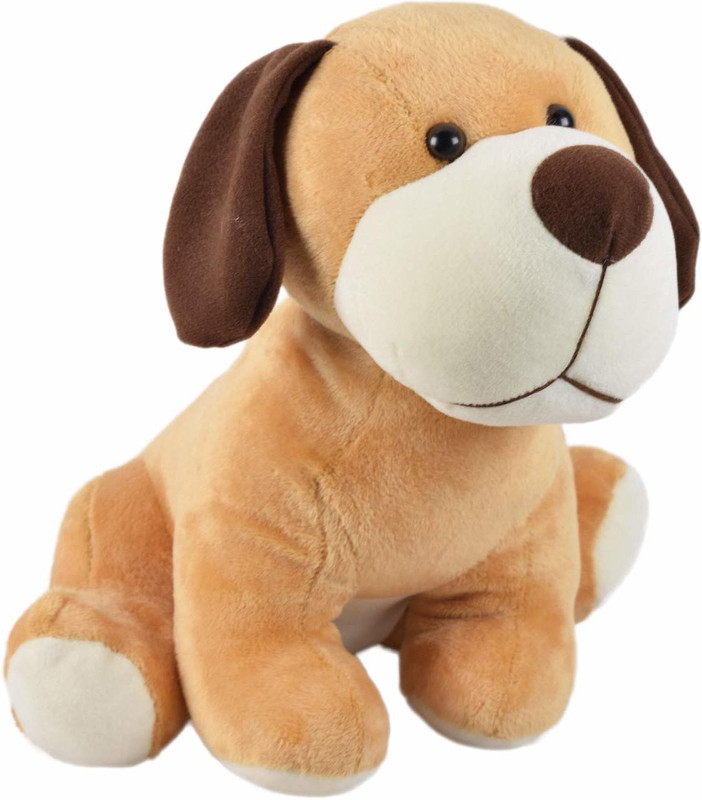Frantic Premium Quality Soft Fabric Dog - 25 mm(Brown)