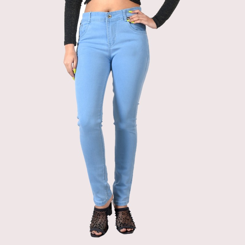 V-Girl Skinny Women Light Blue Jeans