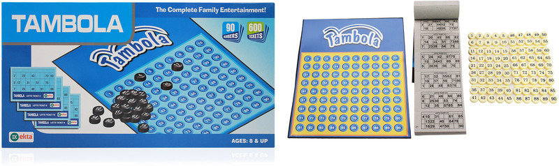 Ekta Housie Deluxe Board Game Family Game Board Game Party & Fun Board Game