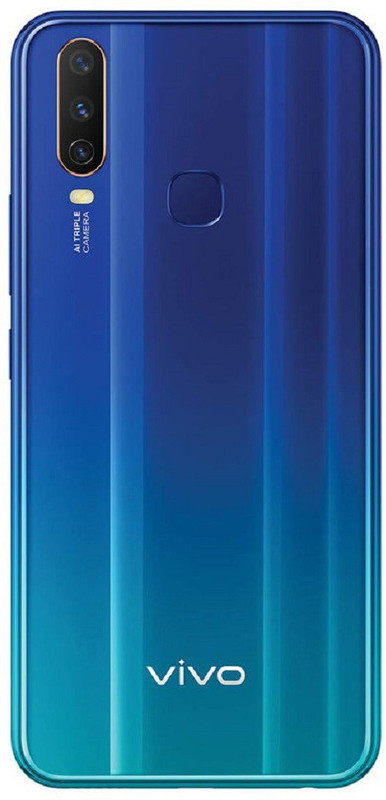 Nik VIVO Y12/Y17 Back Panel(AOUA BLUE)