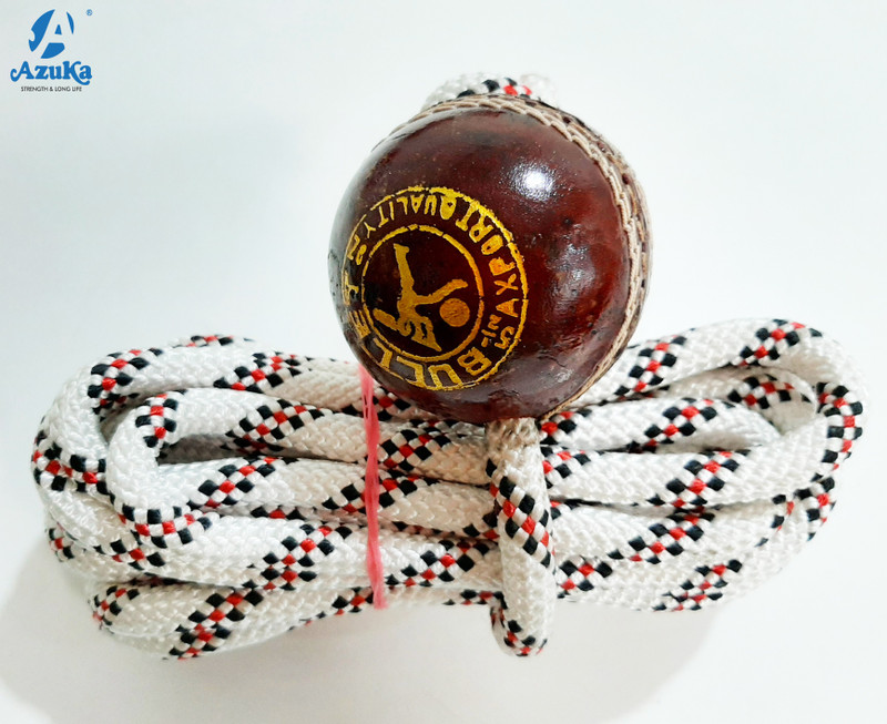 Owlix Leather Cricket Ball for Practice and Knocking Cricket Ball with Rope Standard Bail(Pack of  1)