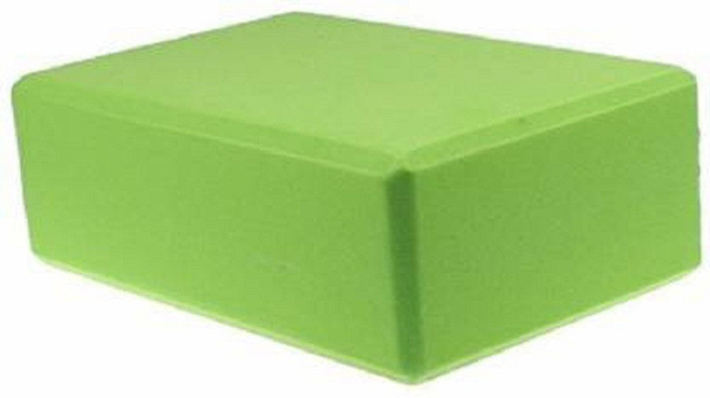 FIT TOY Block to Support and Deepen Poses, Improve Strength. Yoga Blocks Pack of 1 Yoga Blocks(Green Pack of 1)