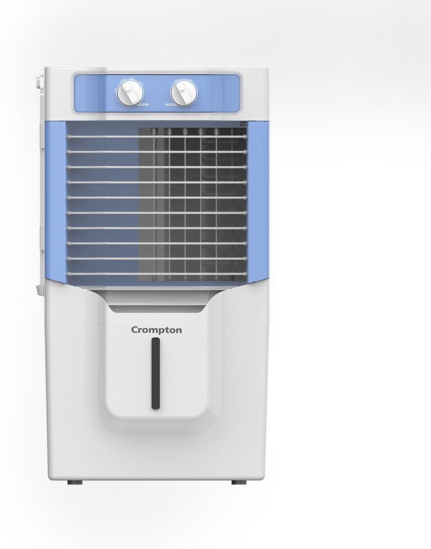 Crompton 10 L Room/Personal Air Cooler(White, Light Blue, ACGC-Ginie Neo)