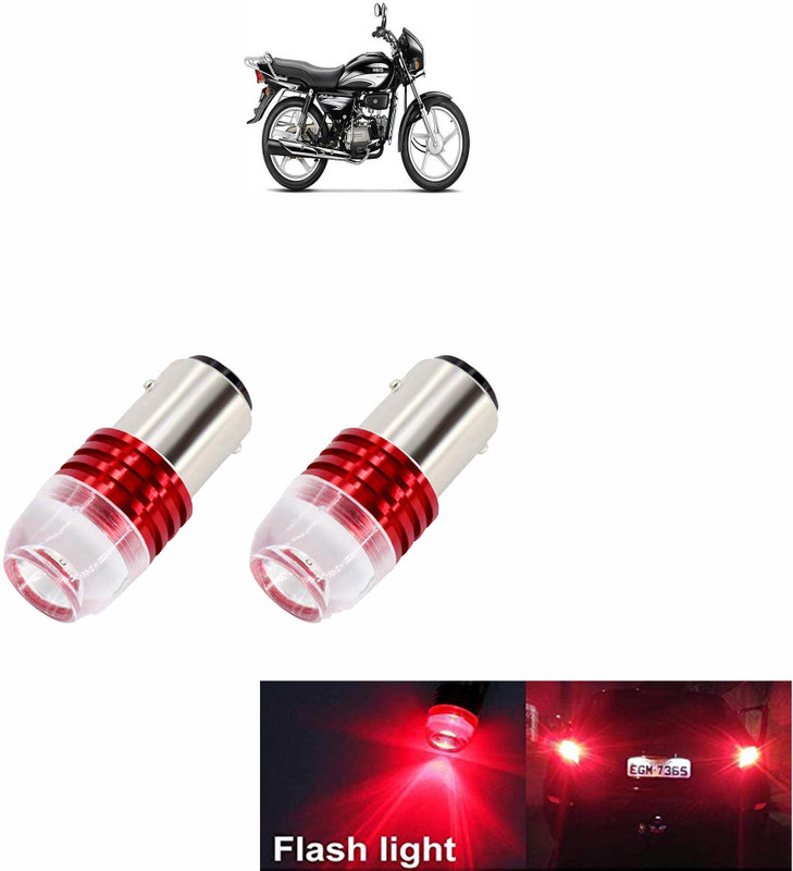 Vagary BACK-LIGHT-RED-133 Tail Light Motorbike LED for Hero (12 V, 15 W)(Splendor Plus, Pack of 2)