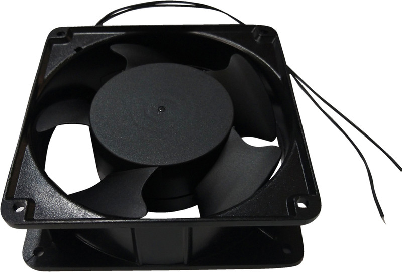 STONE-PRO 220V AC 120*120*38mm 4-inch square Exhaust brushless Fan Metal Body FAN Cooler Cooling Fan All in one Cooler(Black)