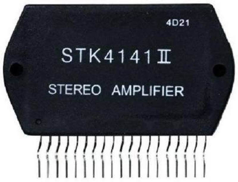 DHRUV-PRO STK4141 IC Audio Power Amplifier 00+100 Watts Amplifier IC Electronic Components Electronic Hobby Kit