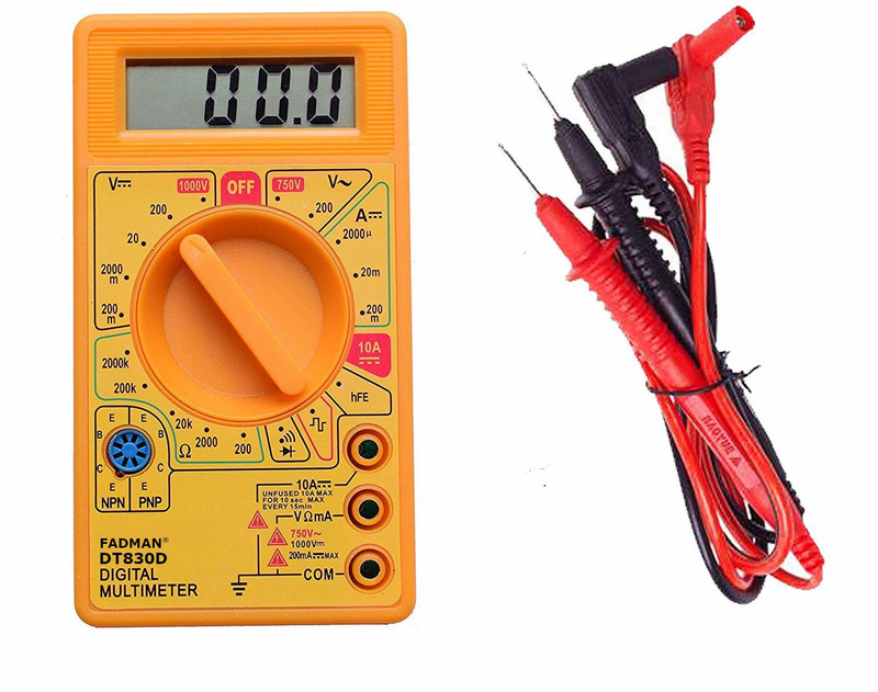 FADMAN not for professional use basic purpose current check Digital Multimeter(2000 Counts)