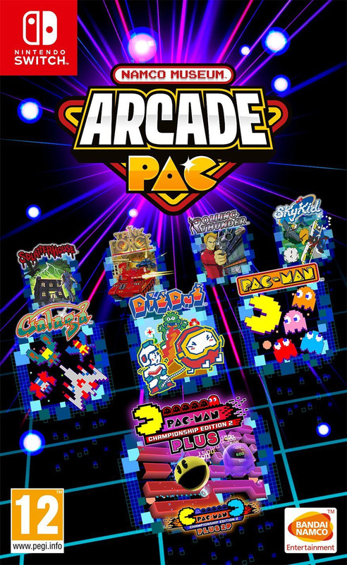 Namco Museum Arcade PAC (Switch) (standard)(BluRay, for PS Vita)