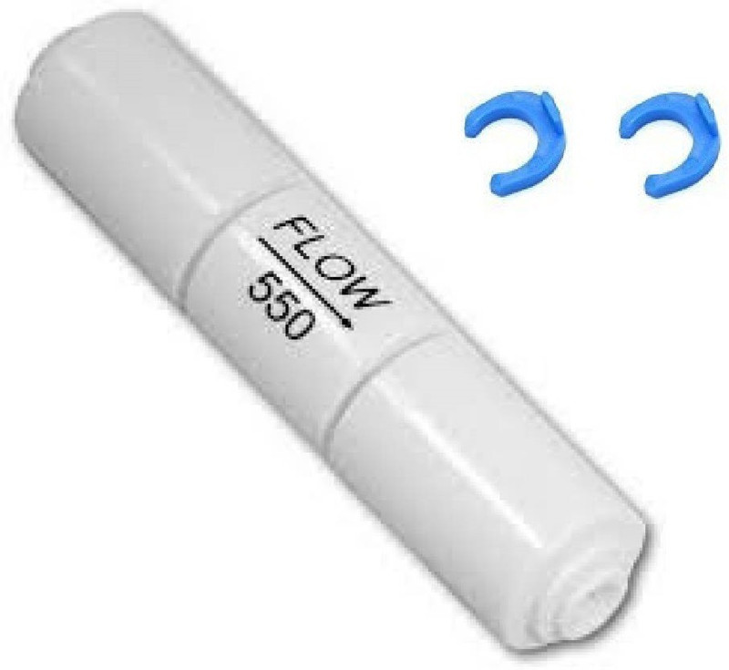 PANISTHA 1 Pieces RO Flow Restrictor 550 flow-(FR-550) Solid Filter Cartridge(0.8, Pack of 1)