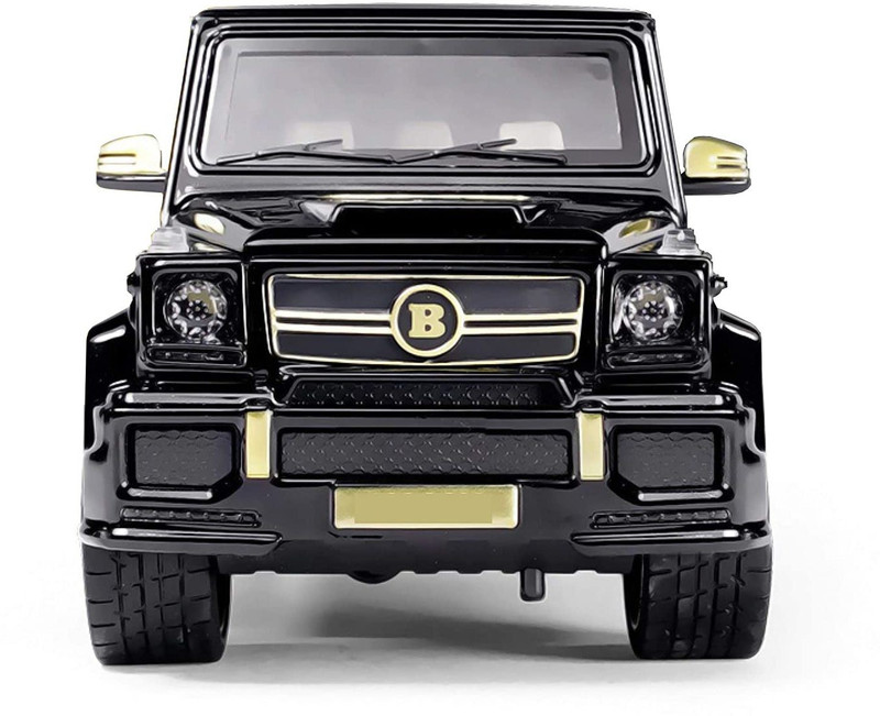 Magicwand 1:24 Scale Die Cast Brabus Pull Back Sedan with Blinking Lights(Black, Pack of: 1)
