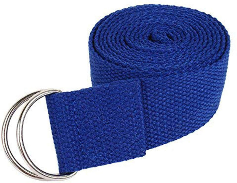 Bonbella BON-7896 Cotton Yoga Strap(Blue)