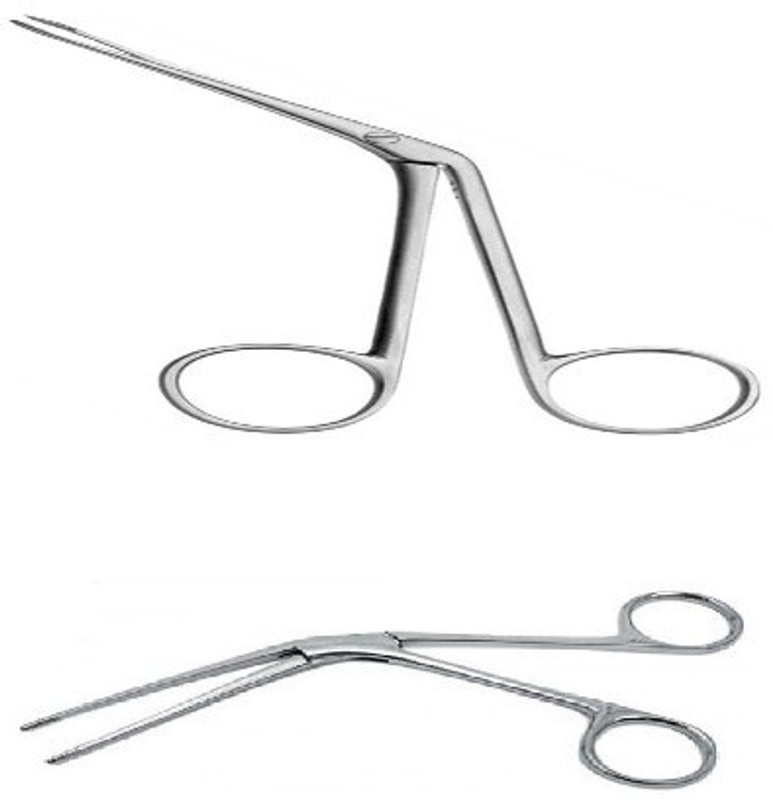 Agarwals ™ Hartman Ear Forcep And Tilleys Forcep 6" (Set Of 2) Utility Forceps