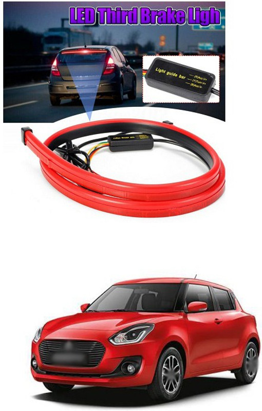 XZRTZ LED Third Brake Light, Henlight Universal LED Brake Light Strip Bar, Waterproof IP67, Daytime/Night Brake, Running for Trailer Pickup Jeep RV Van Z142 Car Reflector Light(Red)