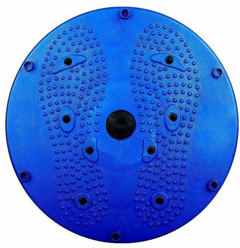 kb marty Big Disc Tummy Twister Power Mat Stepper(Blue)