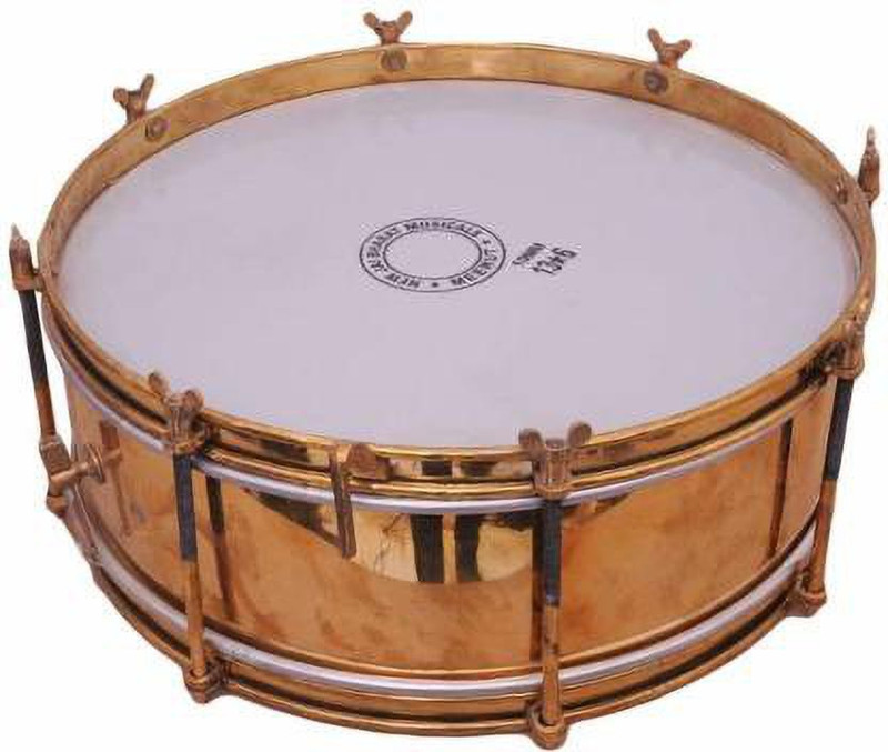 bankey hub brass side drum 12 inch Acoustic Conga(Skin)