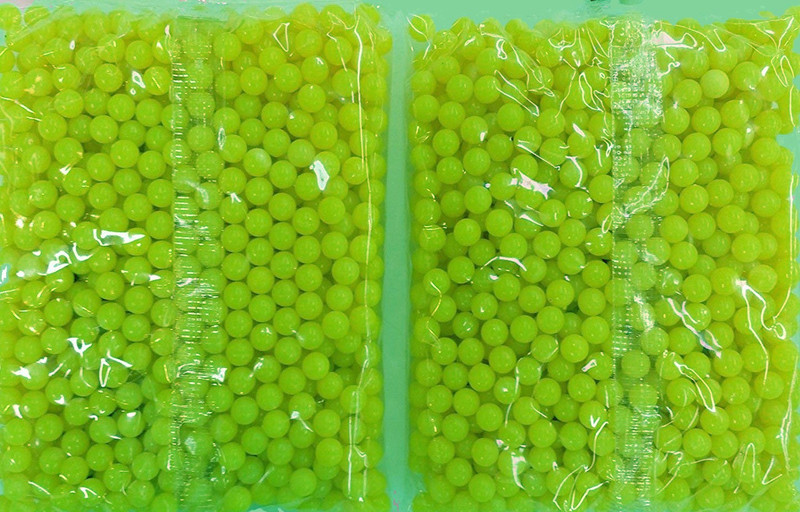 Meya Happy 1000 Pcs 6 MM Plastic Bullets for Toy Guns & Air Gun, bullet 6mm Darts & Plastic Bullets(Yellow)