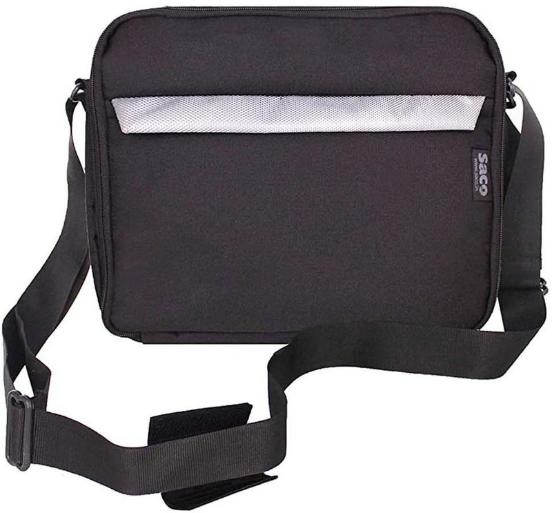 Saco Carry Shoulder Pouch Bag for Punnkk Mini LED Video Projector, Multimedia Home Theater Video Projector Small Travel Bag - Medium(Grey)