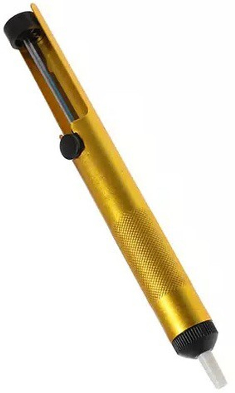 tool trust Good quality 1 pcs Desoldering pump suction tin pen removal 0 W Simple(Round Tip)