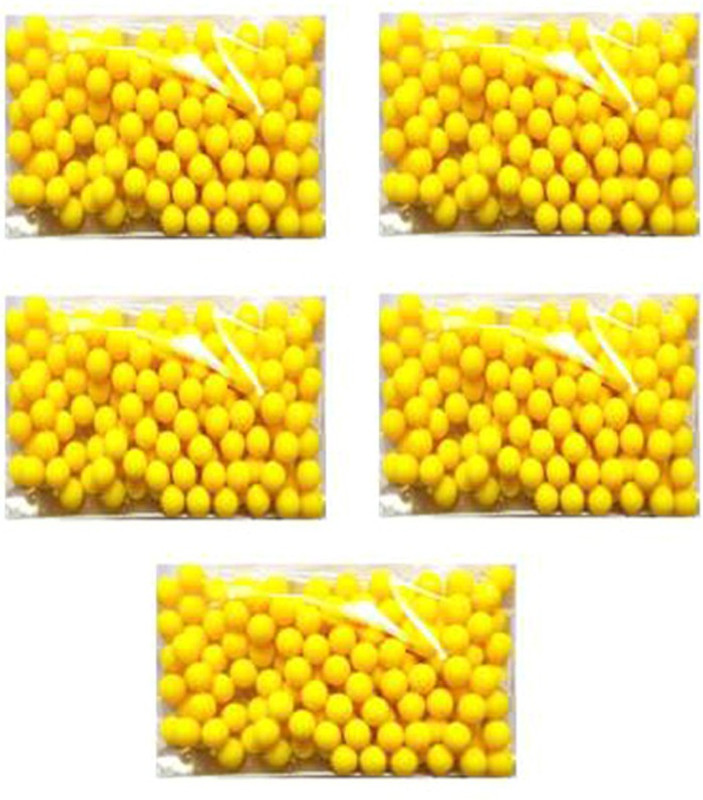 Cambly 500 Pcs BB Bullets For Toy Guns & Air Gun For Kids | Darts & Plastic Bullets(Yellow)