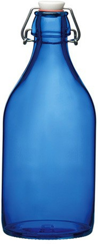 GLAMOROUS SSSC18 1000 ml Glass Bottle(Pack of 1, Blue)