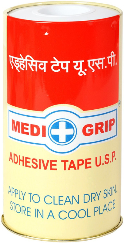 Medigrip Medical Adhesive Tape USP 10 cm X 5 m (Pack of 10) First Aid Tape(Pack of 10)
