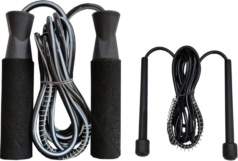 VICTORY Combo Professional Jumping Skipping Ropes for Training,Exercise and Gym Speed Skipping Rope(Length: 295 cm)