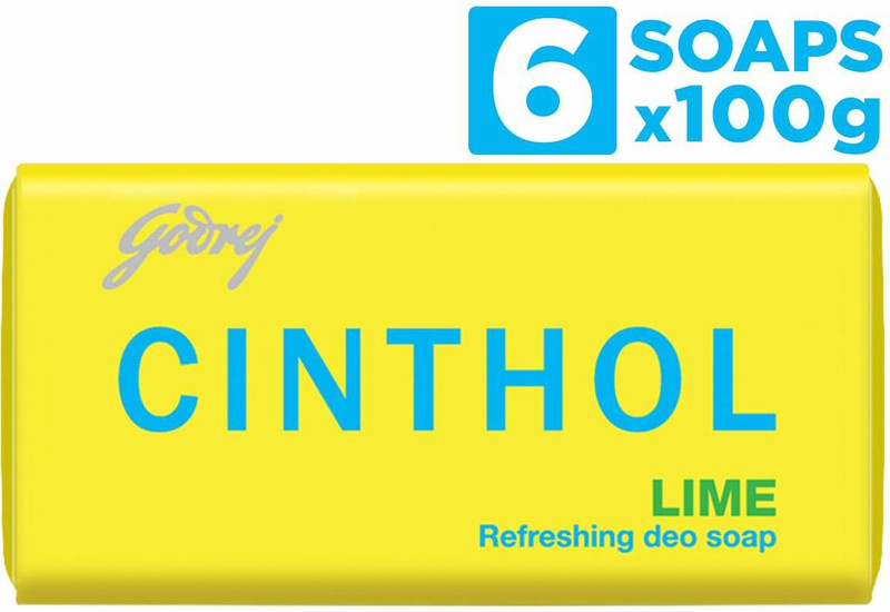 CINTHOL Lime Bath Soap(6 x 100 g)