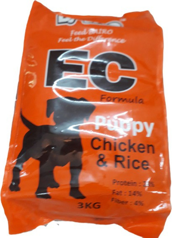 Bairo Puppy Chicken & Rice Chicken, Rice 3 kg (3x1 kg) Dry New Born Dog Food