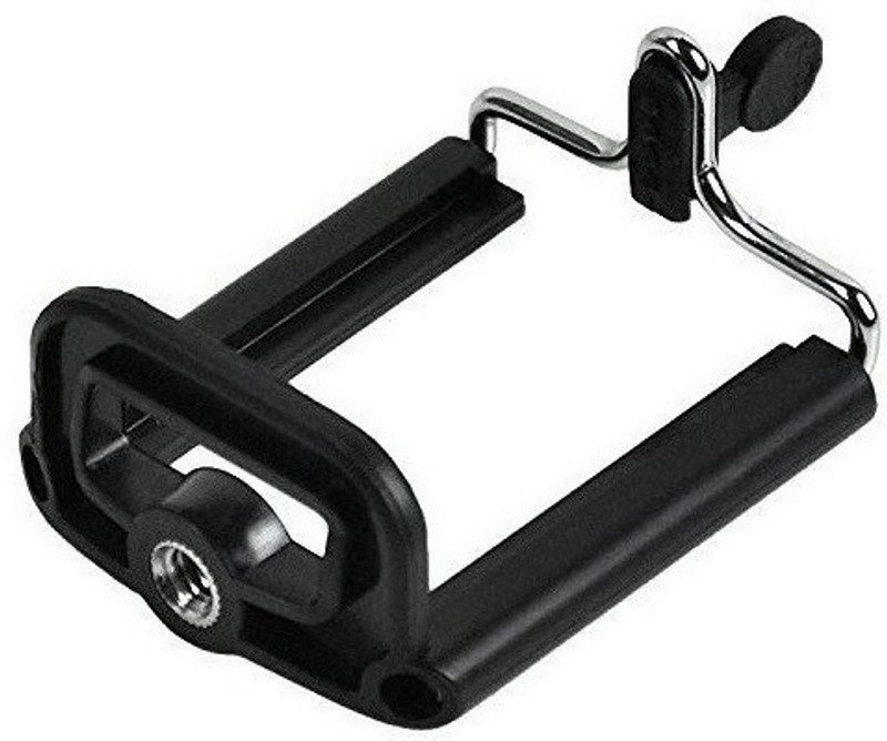OLECTRA Premium 1 Stand Clip Mount Adapter Mobile Holder Monopod(Black, Supports Up to 500 g)