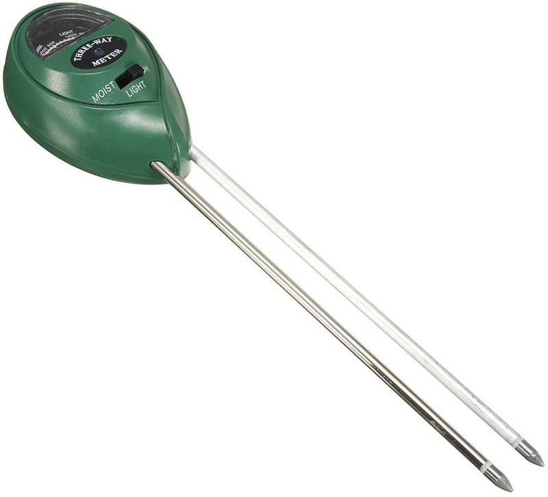 BEGMY PHMETER01 3 in 1 Soil Tester pH Meter for Moisture, Light & pH soil Tester Soil Test Kit All-in-One Analog Moisture Measurer(38 mm)