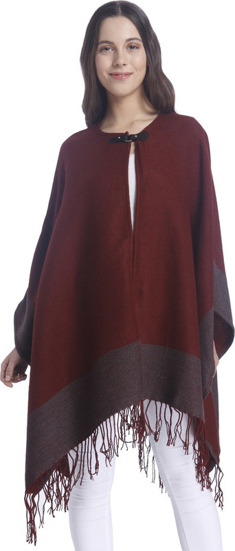 Vero Moda Solid 65%Acrylic35%Polyester Women Kaftan
