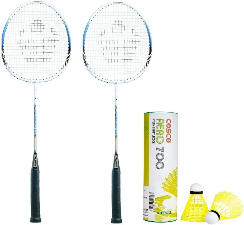 COSCO Cb 90 Badminton Racket and Aero 700 Shuttlecock Badminton Kit