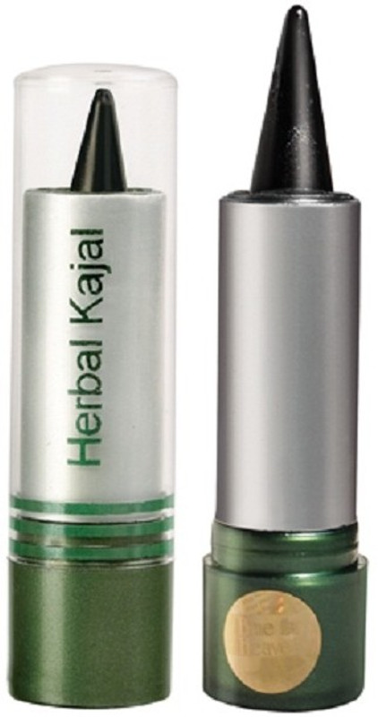 BLUE HEAVEN Herbal Kajal( Set of 2 Pc )(Black, 3 g)