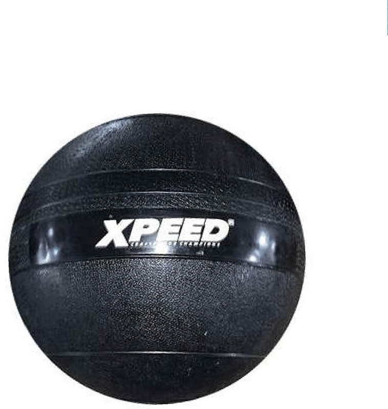 XpeeD Dead Bounce Ball Crossfit Slam Ball Cardio Crossfit Throwing Ball Medicine Ball(Weight:  8 kg, Black)