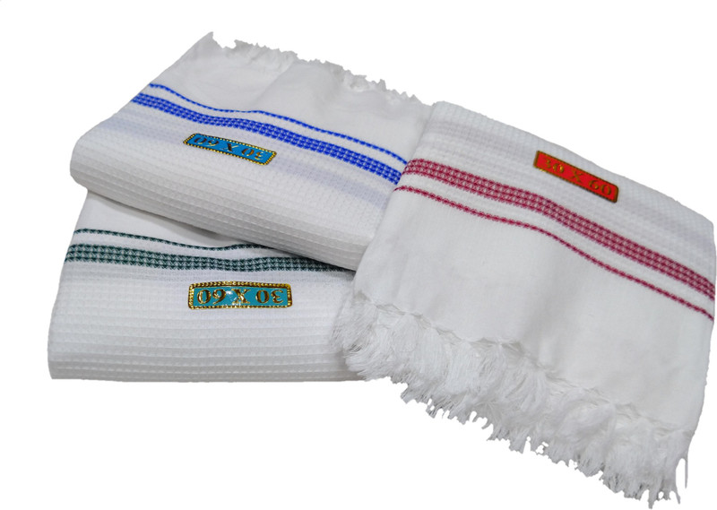 MPS Cotton 500 GSM Bath Towel(Pack of 3)