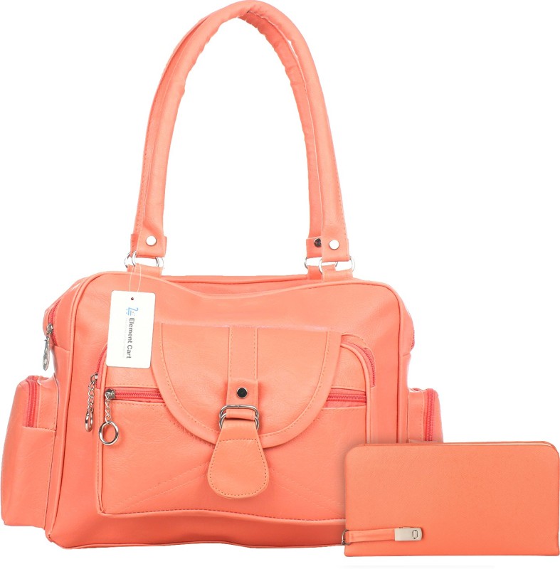 Element Cart Women Pink Shoulder Bag(Pack of: 2)