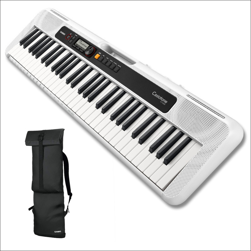 CASIO KS46B CT-S200BK + Carry Case Bag Digital Portable Keyboard(61 Keys)