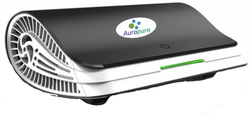 aurapuro car airpurifier hepa filter aroma Car Air Purifier(black)