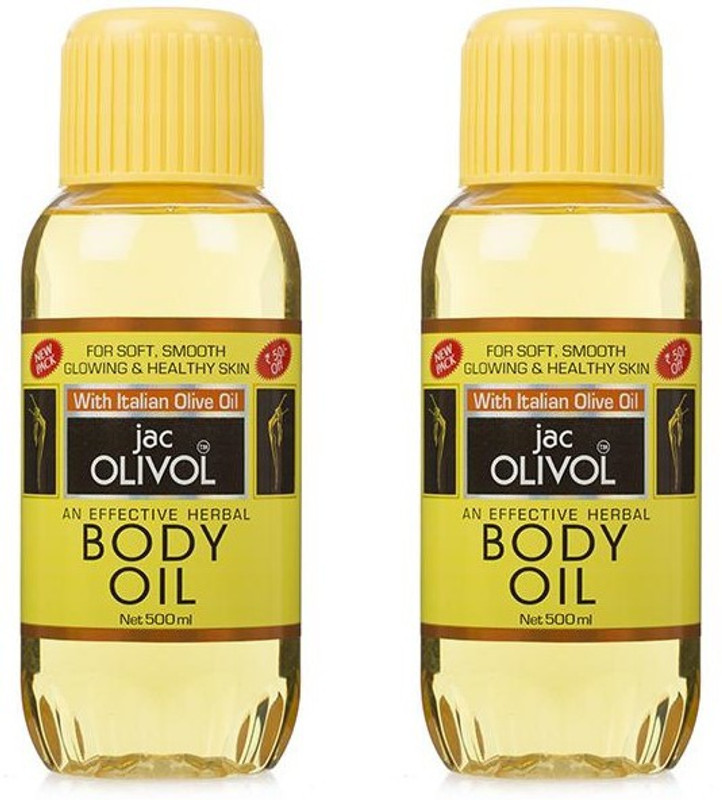 Jac Olivol Body Oil Combo Pack 500ml *2(1000 ml)