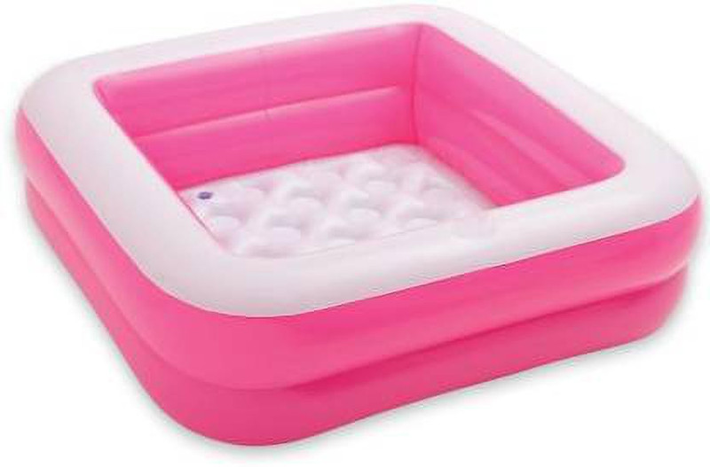 PS Aakriti 3 FT Inflatable Pink Bathtub and Air pump for inflatable and(Pink)