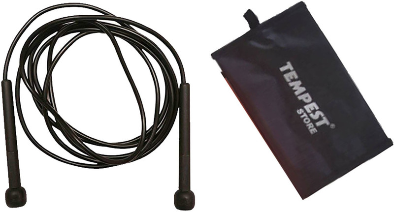 Tempest Skipping Rope for Home Exercise,Workout,Sports with Free Personal Gym Carry Bag Speed Skipping Rope(Length: 274 cm)