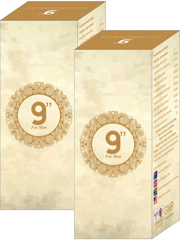 CRD Ayurveda 9" Inch - Oil for Men(15 ml x 2 Packs)(Pack of 2, 30)