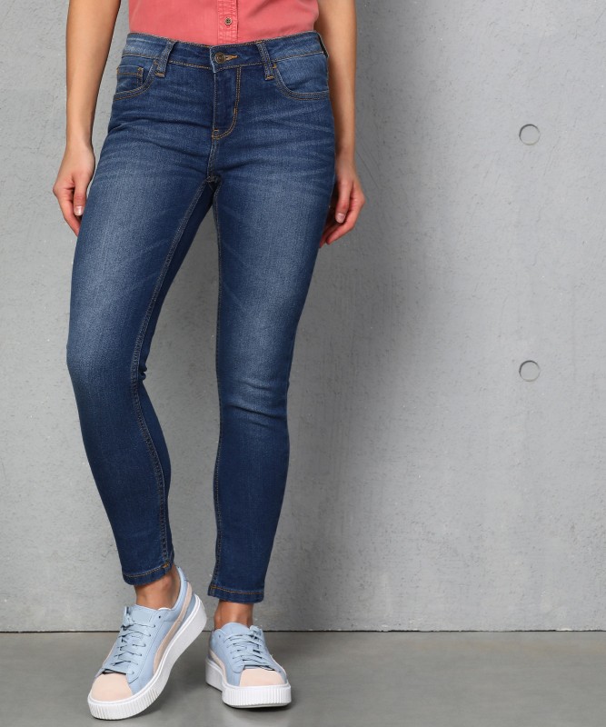 Metronaut Skinny Women Blue Jeans