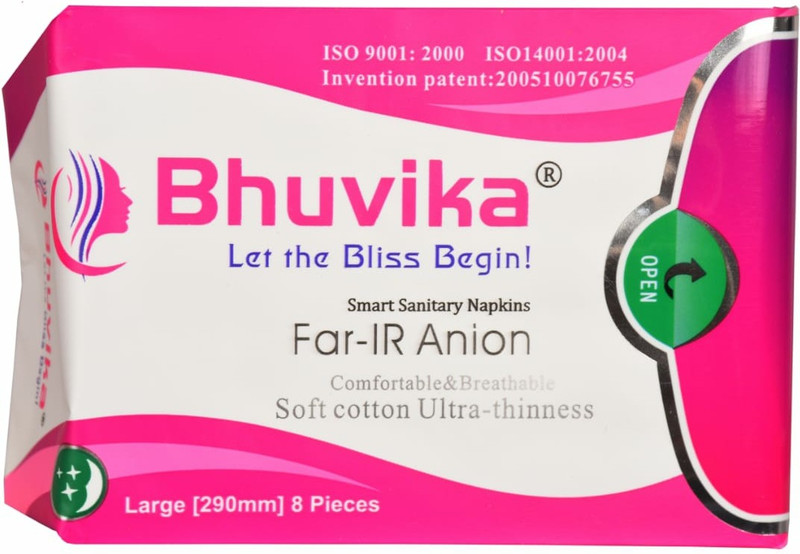 bhuvika Anion Smart 290MM with 8 Sanitary Pad