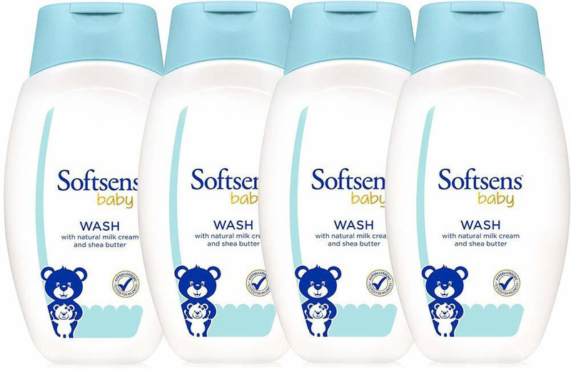 Softsens Baby Wash 200ml (Pack of 4)(4 x 200 ml)